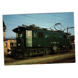 Emmental Burgdorf Thun Bahn EBT Electric Locomotive Be  SLM SAAS 1944 Postcard